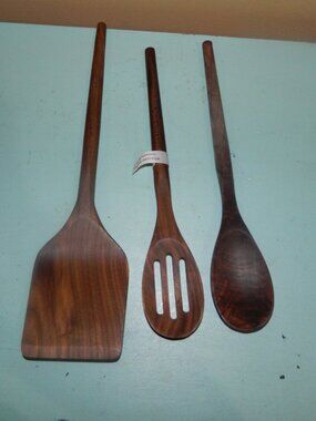 Williams Sonoma Williams Sonoma Walnut Essential Utensils Set of 3